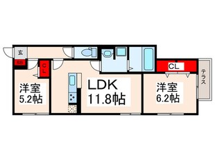 セレスティア瑞江Ⅰの物件間取画像